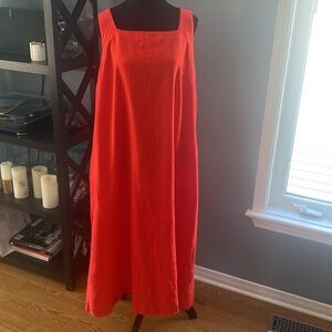 BNWT Ref Marks & Spencer linen blend beach/day dress.  US14